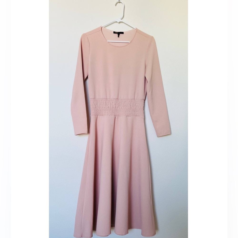 Maje Rumbana Stretch-Crepe Dress sz 2